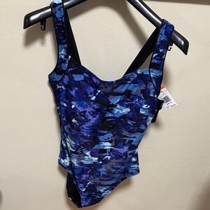 TYR one piece bathing suit